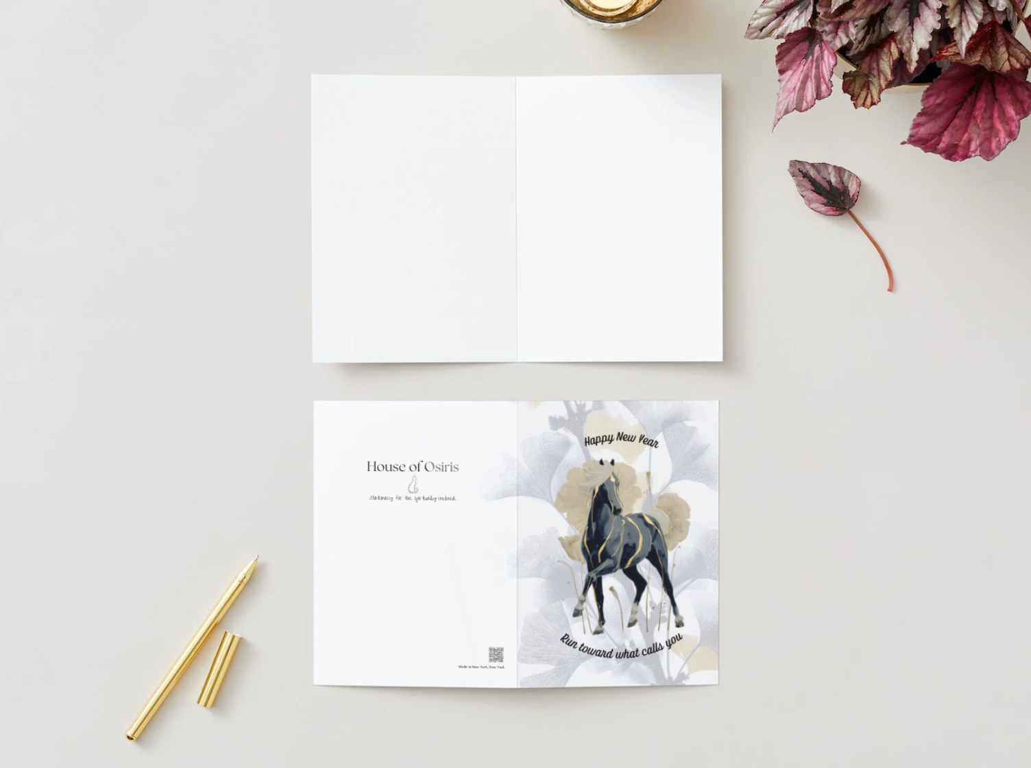 New Year, Lunar New Year 2026 Year of the Horse Greeting Card