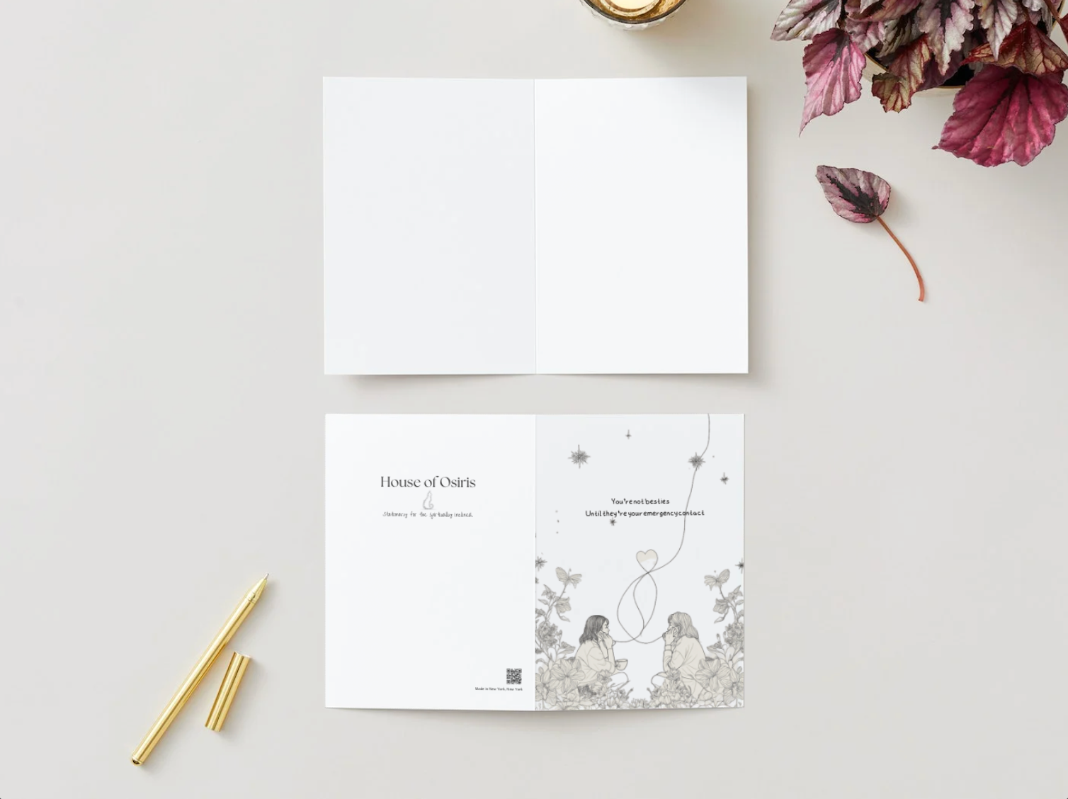 You're not Besties Until They're Your Emergency Contact Funny Valentine's/Best Friends Card