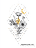 November Topaz Birthstone Birthday Card
